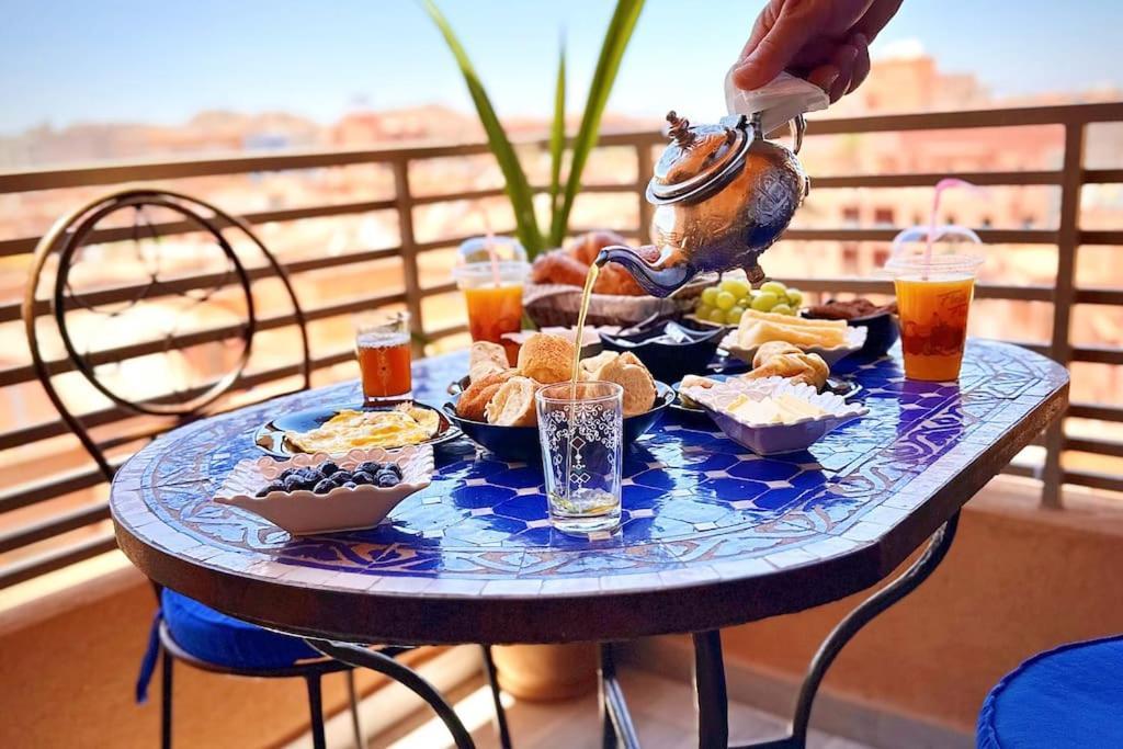 Appart Majorelle Terrasse Wifi Centre Ville Μαρακές Εξωτερικό φωτογραφία