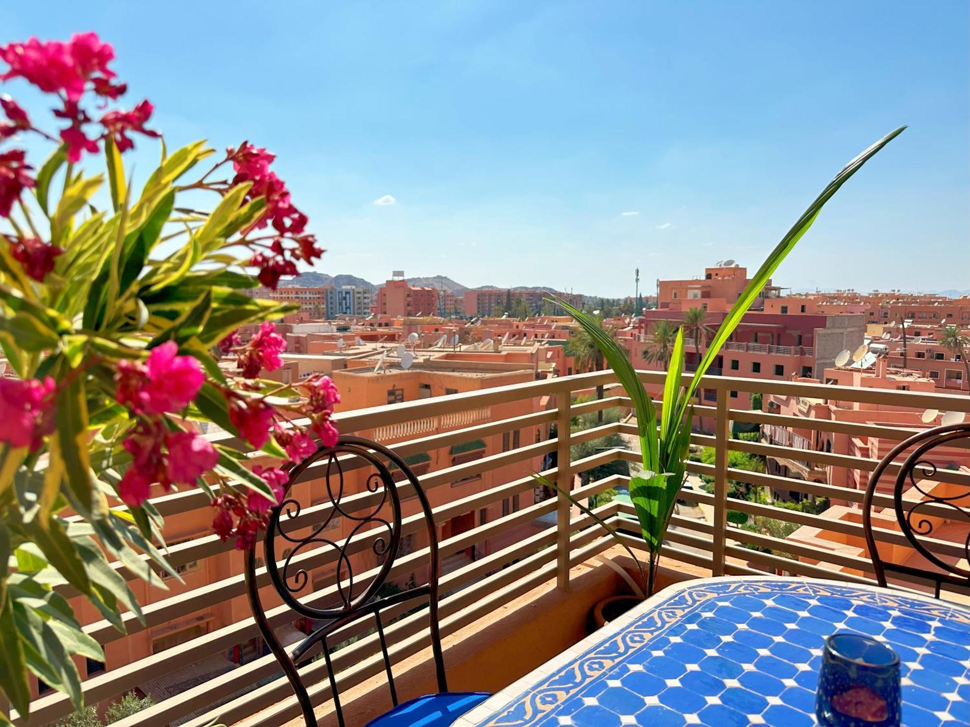 Appart Majorelle Terrasse Wifi Centre Ville Μαρακές Εξωτερικό φωτογραφία